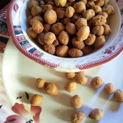 A picture of Peanut burger.