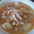 Guiar de Siurons amb pollastre.Garbanzos pollo
