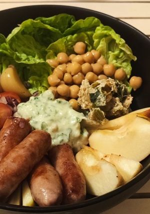 Une photo de Sauce blanche pour Bouddha bowls