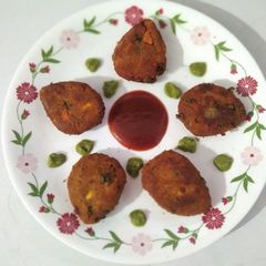 Veg. Cutlets A picture of Veg. Cutlets.