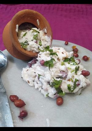 A picture of Curd Rice.
