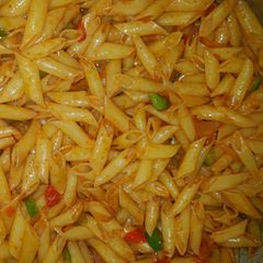 Vegetables macaroni A picture of Vegetables macaroni.
