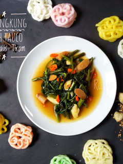 Foto resep Ca Kangkung (kuah Saustiram _ Tauco)