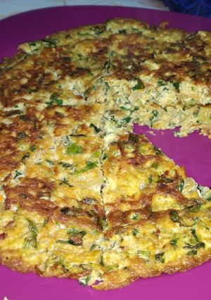 Foto resep Omelette sayuran