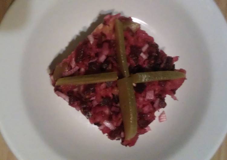 Ensalada de remolacha y nabo