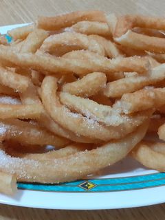 Una foto de Churros caseros