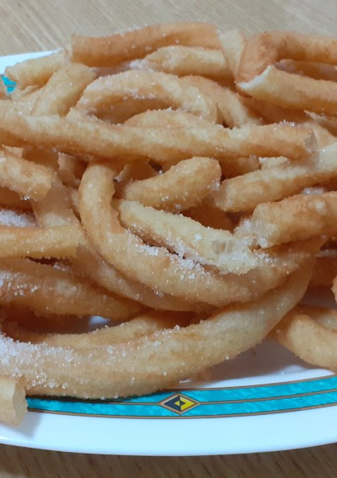 Una foto de Churros caseros
