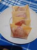 Lumpia beef mozarela mini