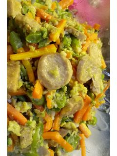 Foto resep Orak arik sayur + bakso