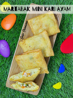 Foto resep Martabak Mini Kari Ayam