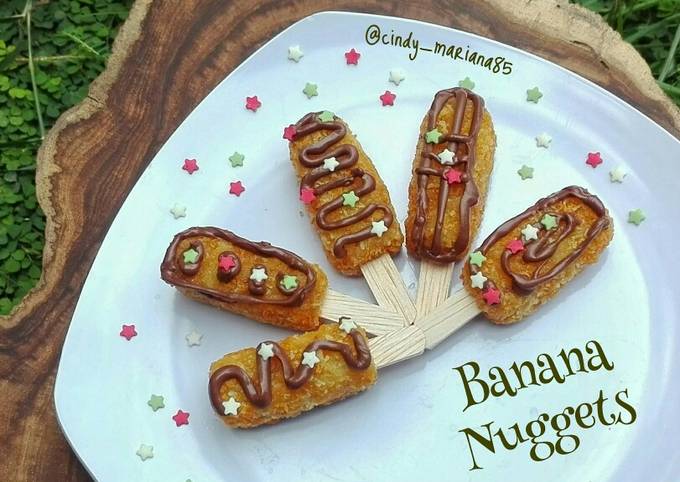 Banana Nuggets - Nugget Pisang foto resep utama