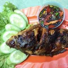 Ikan mas bakar terasi রেসিপির প্রধান ছবি