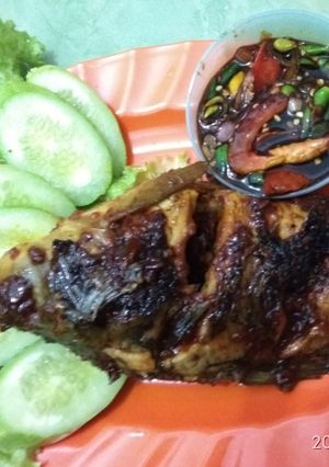 Foto resep Ikan mas bakar terasi