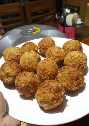 Foto resep Bola pisang keju
