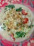 Mie kopyok bawang putih geprek 🤩