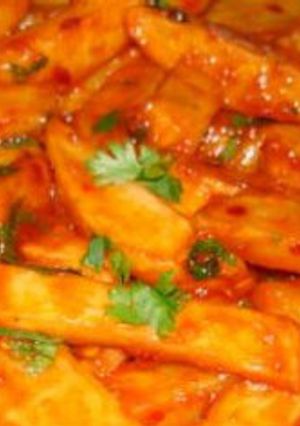 A picture of Snacky Masala Potatoes.