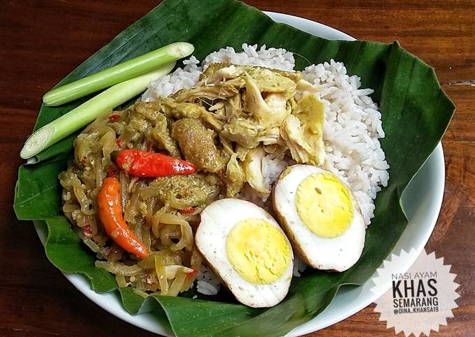 Resep Nasi Ayam Khas Semarang oleh Dina_Khansa - Cookpad