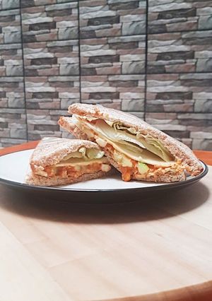 Foto resep Tuna Egg Mayo Sandwich (low-carbs)