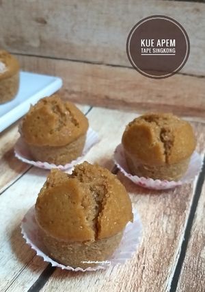 Foto resep Kue Apem Tape Singkong