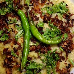 A picture of Typical bihari style Maash daal.