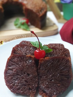 Foto resep Cake caramel(bolu sarang semut)
