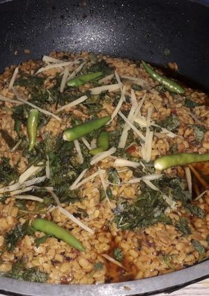 A picture of Maash ki daal.
