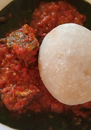 A picture of Ewedu Soup.