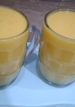 A picture of Peach juice recipe.