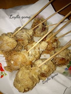 Foto resep Cilok telur gulung