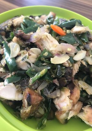 Foto resep Tongkol suwir cabe ijo #keto #debm