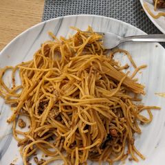A picture of Mapo pasta by Chef Hurry.