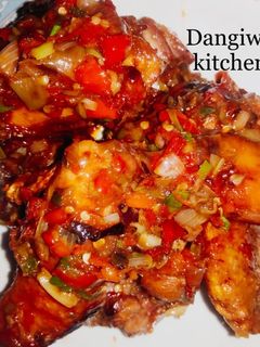 Peppered chicken ainihin hoton girkin
