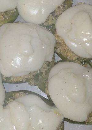 Una foto de Zapallitos rellenos. Vegetarianos y sin tacc