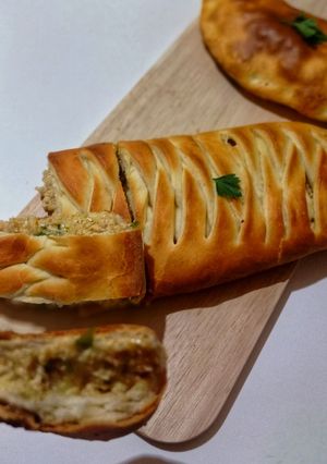 صورة لوصفة فطيرة محشية بالدجاج (سوفلي)
