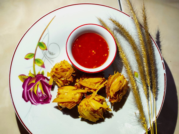 Langkah Mudah untuk Menyiapkan Bola udang rambutan mie kober, Lezat