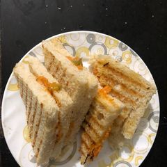 Carrot and Mayonnaise Sandwich A picture of Carrot and Mayonnaise Sandwich.