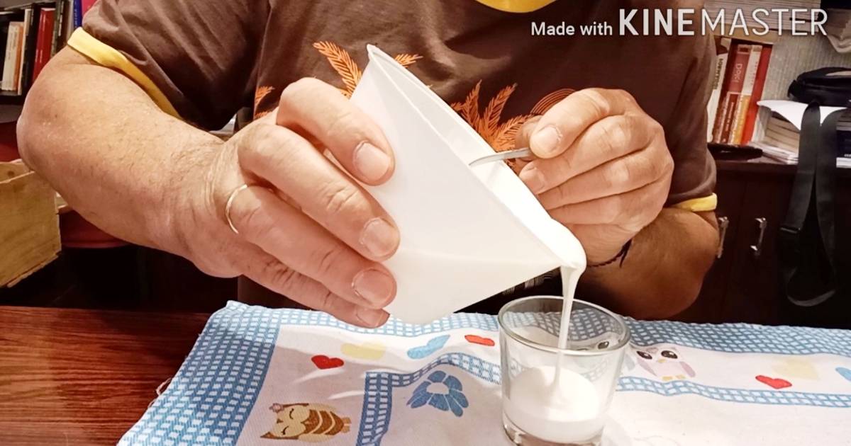 Crema de leche casera sin lactosa Receta de chefmauriziocorti Cookpad