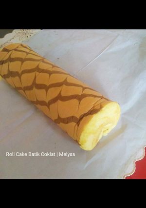 Foto resep Roll Cake Batik Coklat#tantanganakhirtahun #masakditahunbaru