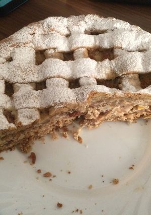 A picture of Vegan Pastiera Napoletana.