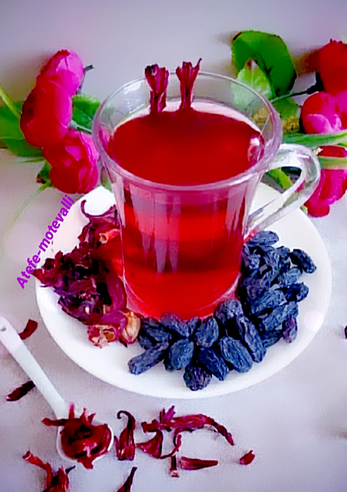 عکسی از دستور چای ترش