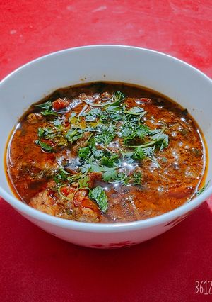 A picture of Dum ka Mutton - Gravy - Hyd Style.