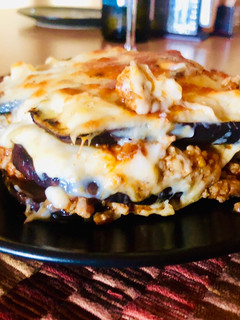 Una foto de Moussaka