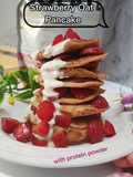 Strawberry Oat Pancake