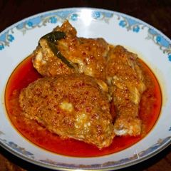 A picture of Chicken Sambal.