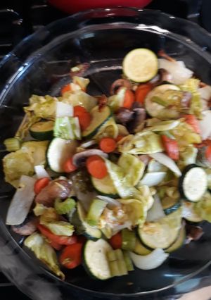 A picture of Roasted Veggies.