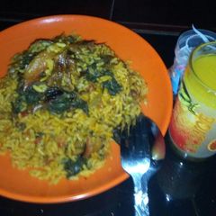 A picture of Spicy Jollof Rice.