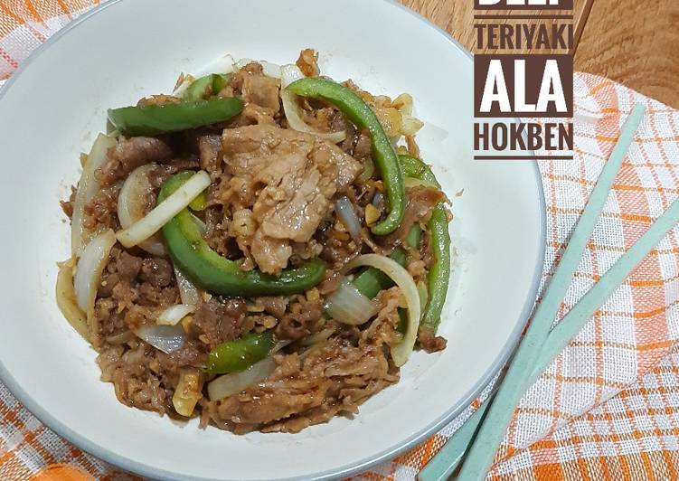 Beef Teriyaki ala HOKBEN
