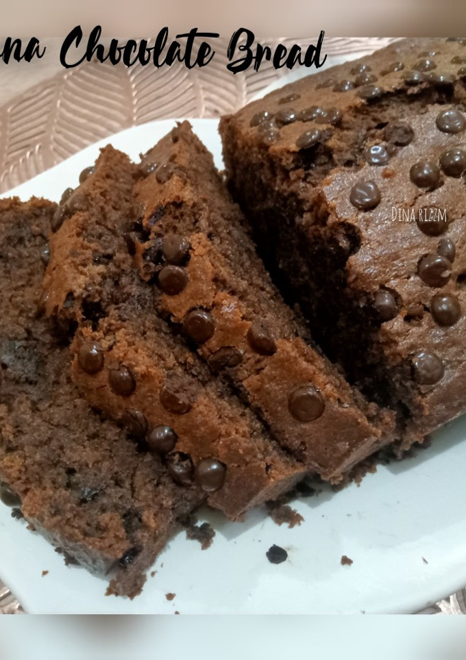 Foto resep Banana Chocolate Bread