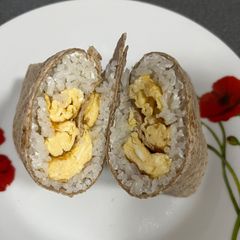A picture of Egg & Rice Leftover Wrap.