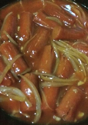 Foto resep Sosis Asam Manis Pedas Praktis